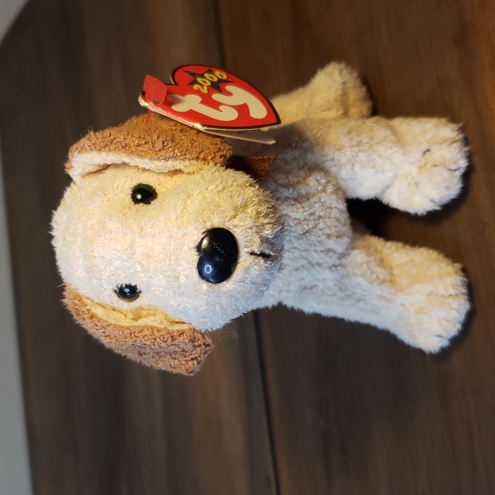 Ty Beanie Baby RUFUS the Terrier Dog 2000